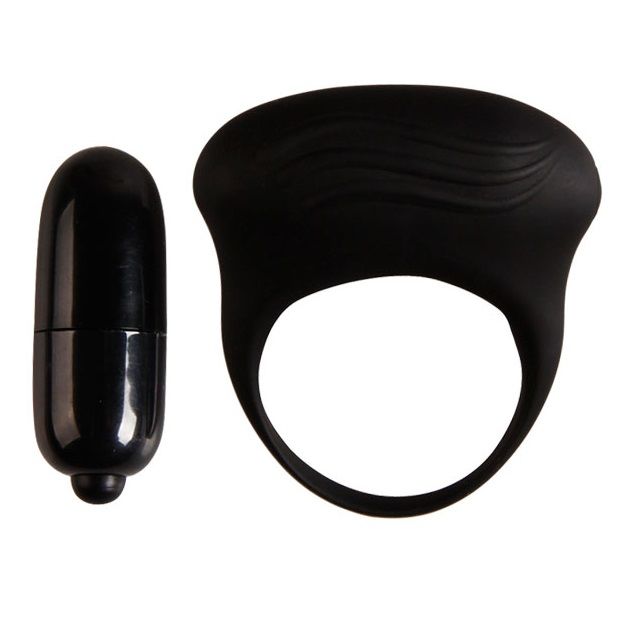 PRETTY LOVE - BERTRAM ANNEAU VIBRATEUR NOIR PRETTY LOVE MALE