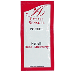 EXTASE SENSUAL - HUILE STIMULANTE DE FRAISE 10 ML EXTASE SENSUAL
