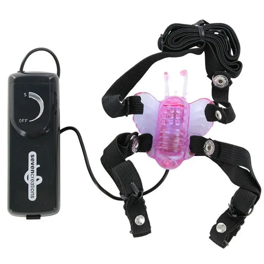SEVEN CREATIONS - STIMULATEUR PAPILLON AVEC VIBRATION SEVEN CREATIONS