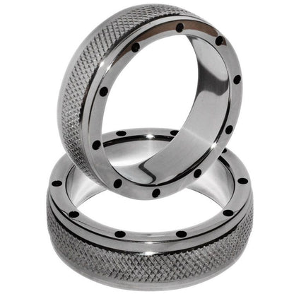 METAL HARD - ANNEAU POUR PÉNIS ET TESTICULES 55MM METAL HARD