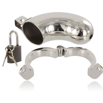 METAL HARD - ANNEAU DE CHASTETÉ EN BRIG METAL HARD