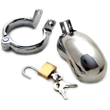 METAL HARD - ANNEAU DE CHASTETÉ EN BRIG METAL HARD