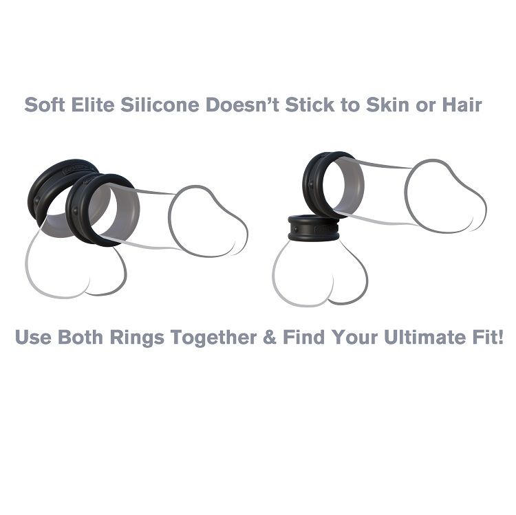 FANTASY C-RINGZ - BAGUES EN SILICONE MAX / LARGE FANTASY C-RINGZ