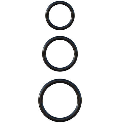 FANTASY C-RINGZ - SILICONE 3 ANNEAUX STAMINA SET FANTASY C-RINGZ