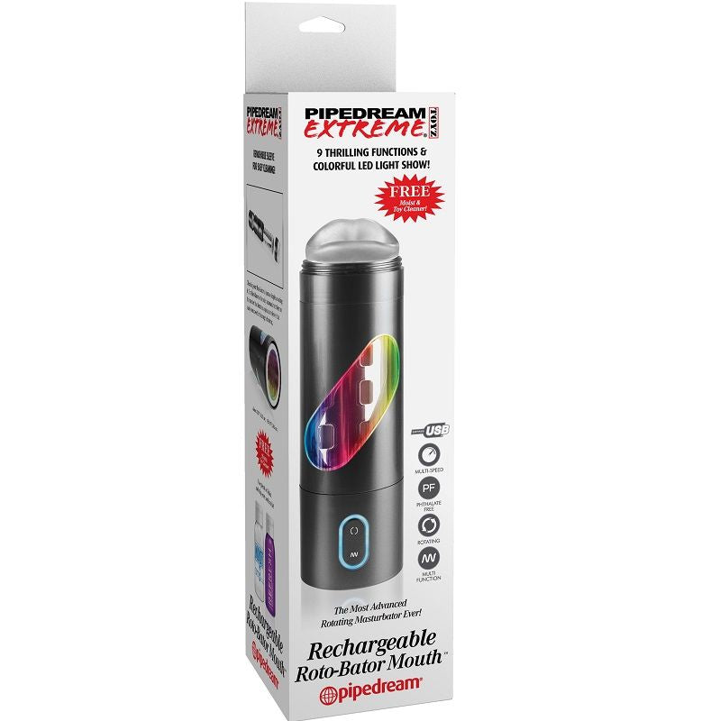 EXTREME TOYZ - ROTO BATOR USB MASTURBATEUR MLE BOUCHE EXTREME TOYZ