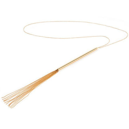 BIJOUX - MAGNIFIQUE COLLIER CHAÎNE / FOUET MÉTAL BIJOUX MAGNIFIQUE