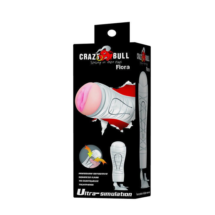 CRAZY BULL - FLORA VAGIN AVEC BASE MASTURBATEUR CRAZY BULL