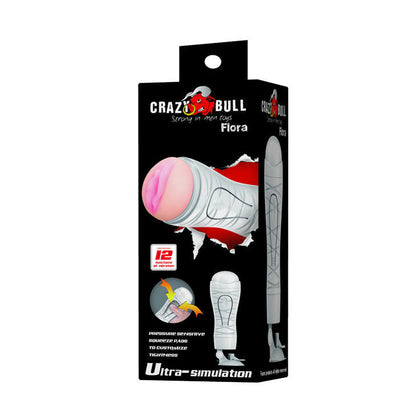 CRAZY BULL - MASTURBATEUR VAGIN RECHARGEABLE FLORA CRAZY BULL