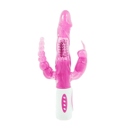BAILE - PRETTY BUNNY TRIPLE VIBRATEUR ROTATEUR BAILE ROTATIONS