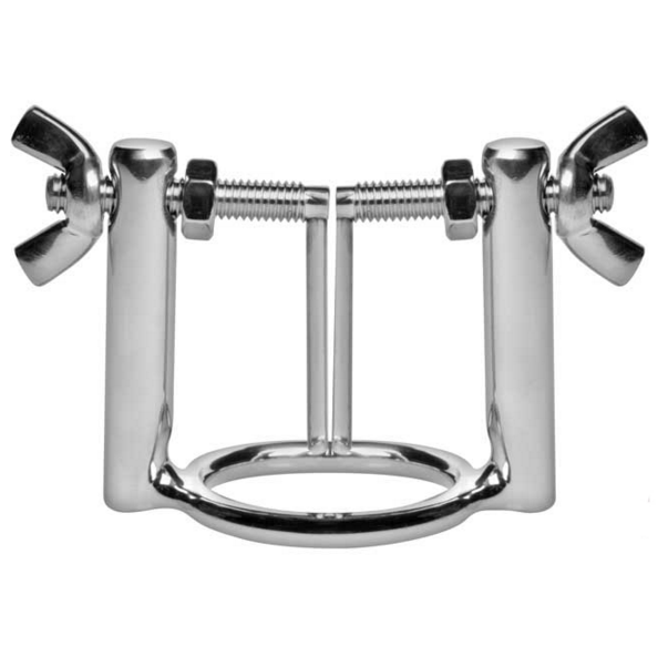 METAL HARD - ANNEAU DE GLAND AVEC PRESSE DILATATEUR URÉTRAL METAL HARD