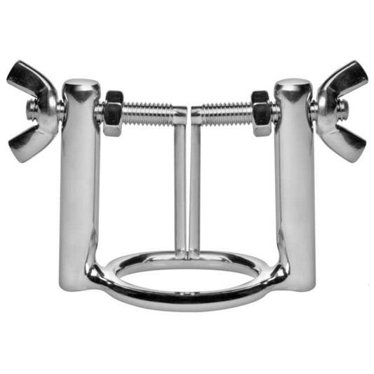 METAL HARD - ANNEAU DE GLAND AVEC PRESSE DILATATEUR URÉTRAL METAL HARD