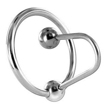 METAL HARD - ANNEAU DE GLAND AVEC BOUCHON METAL HARD