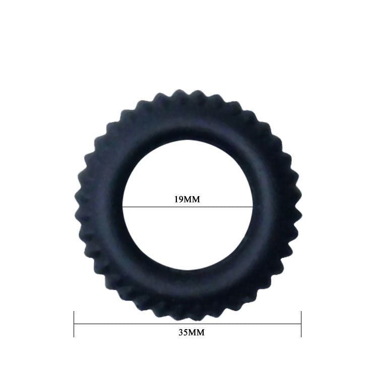 BAILE - COCKRING TITAN NOIR 1.9 CM BAILE FOR HIM