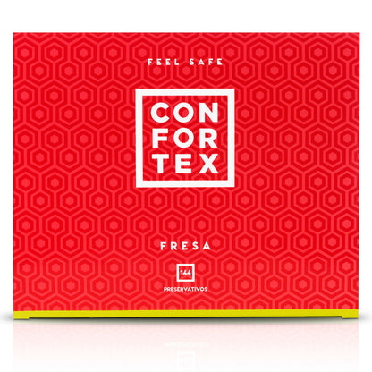 CONFORTEX - CONDOM FRAISE 144 UNITÉS CONFORTEX