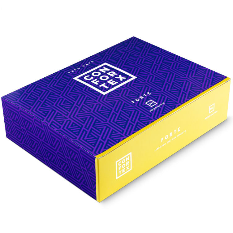 CONFORTEX - NATURE FORTE CONDOMS 144 UNITÉS CONFORTEX