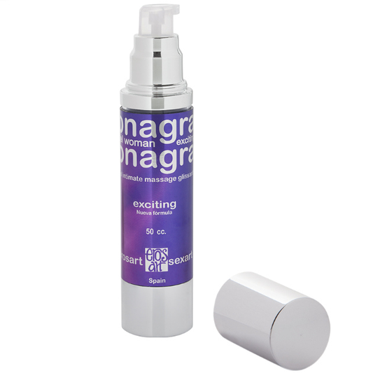 EROS-ART - GEL REHAUSSEUR DORGASME FEMME IMPRIMÉ SOIR SON 50 CC EROS-ART
