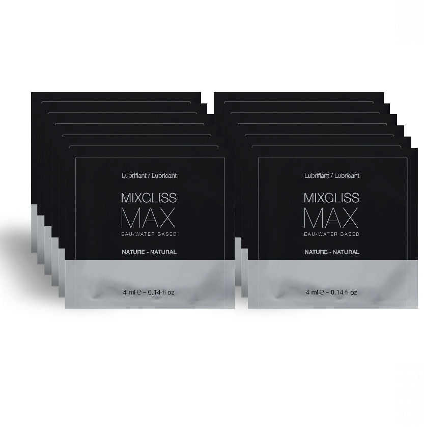 MIXGLISS - LUBRIFIANT DILATATEUR ANAL MAX PACK 12 UNIDOSE 4ML MIXGLISS