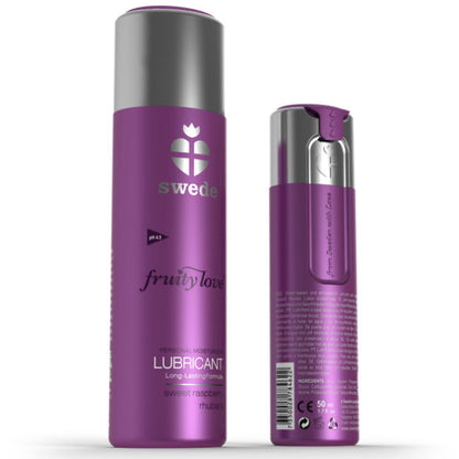 SWEDE - FRUITY LOVE LUBRIFIANT FRAMBOISE RHUBARBE 100 ML SWEDE