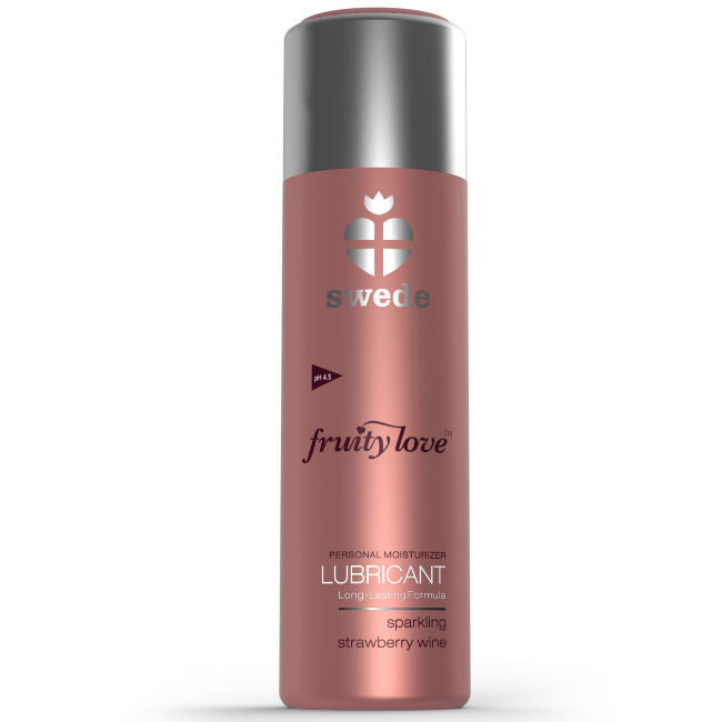 SWEDE - FRUITY LOVE LUBRIFIANT VIN MOUSSEUX FRAISE 100 ML SWEDE