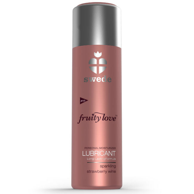 SWEDE - FRUITY LOVE LUBRIFIANT VIN MOUSSEUX FRAISE 50 ML SWEDE