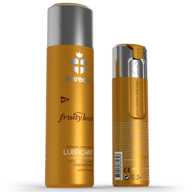 SWEDE - FRUITY LOVE LUBRIFIANT MIEL DE FRUITS TROPICAUX 100 ML SWEDE