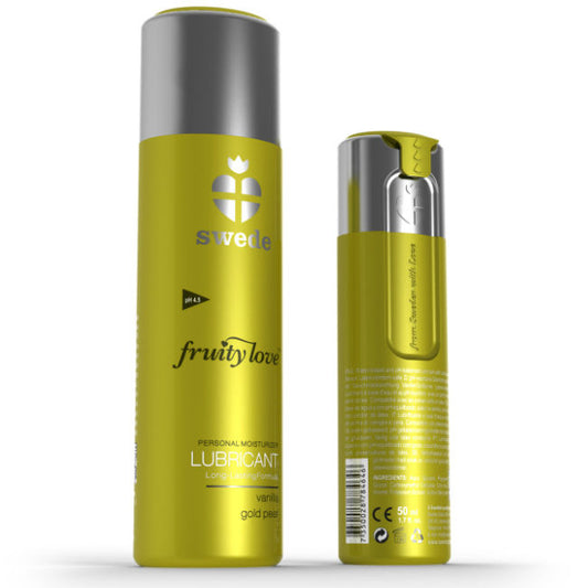SWEDE - FRUITY LOVE LUBRIFIANT VANILLE OR POIRE 100 ML SWEDE