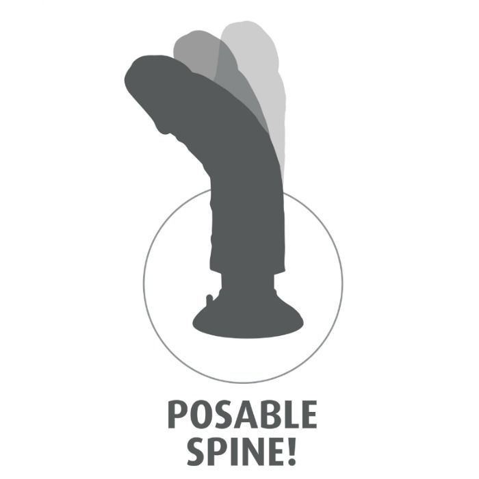 KING COCK - GODE VIBRATEUR 17.78 CM NATUREL KING COCK