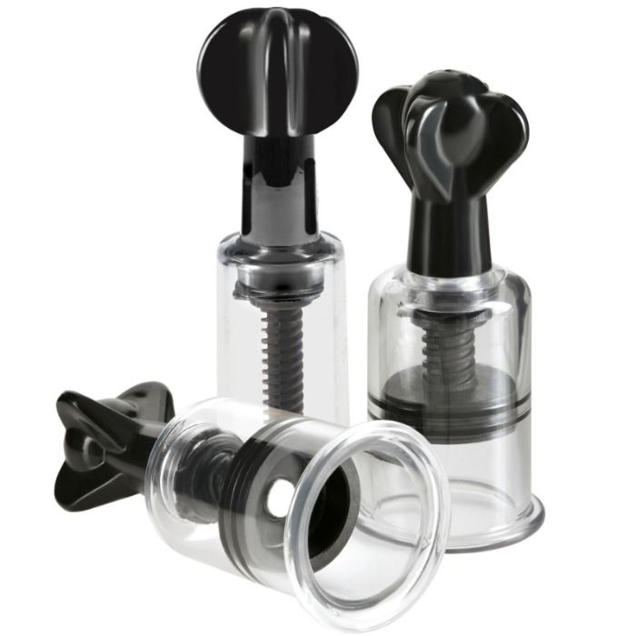 FETISH FANTASY ÉDITION LIMITÉE - SUPER TRIO D'ASPIRATION POUR TÉTONS ET CLITORIS PIPEDREAMS