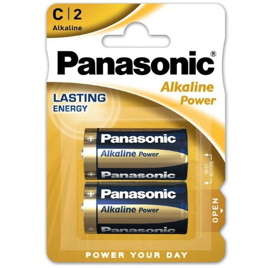 PANASONIC - BATTERIE BRONZE C LR14 2 UNITÉS PANASONIC