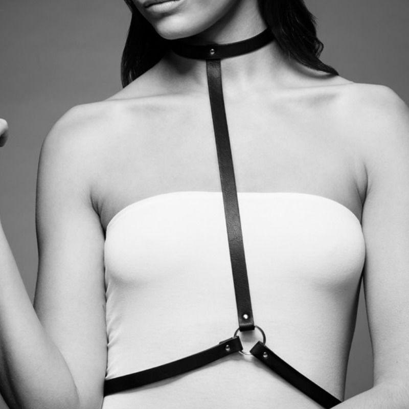 BIJOUX - INDISCRETS MAZE HARNAIS NOIR BIJOUX MAZE