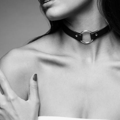 BIJOUX INDISCRETS MAZE - COLLIER RAS DE COU NOIR BIJOUX MAZE