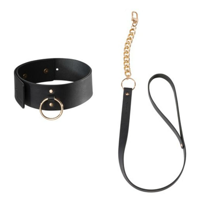 BIJOUX INDISCRETS MAZE - COLLIER NOIR AVEC BRACELET BIJOUX MAZE