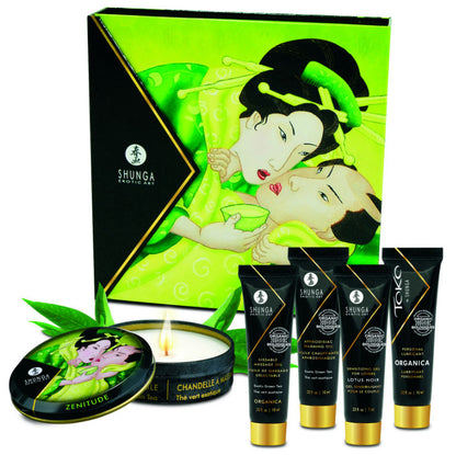 SHUNGA - KIT THÉ VERT BIO SECRET GEISHA SHUNGA KITS