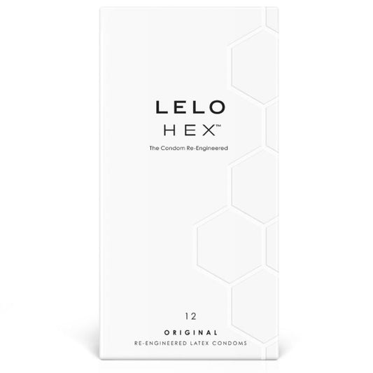 LELO - BOÎTE DE PRÉSERVATIFS HEX 12 UNITÉS LELO