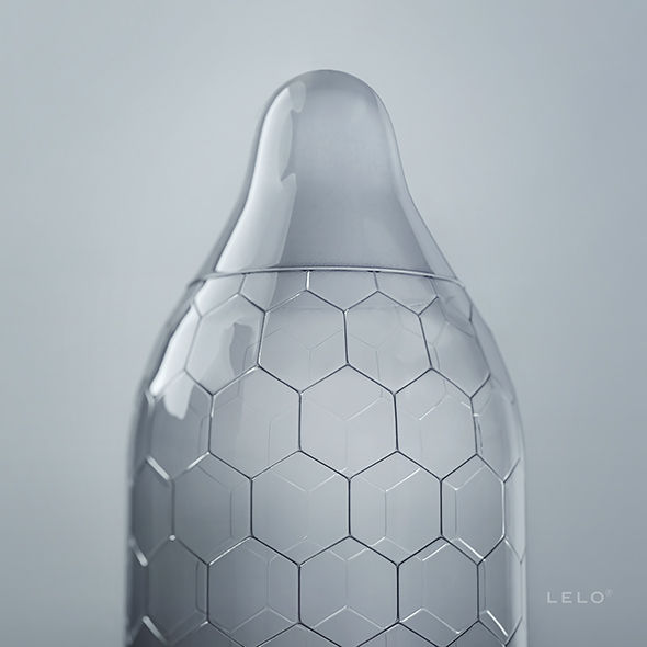 LELO - BOÎTE DE PRÉSERVATIFS HEX 12 UNITÉS LELO