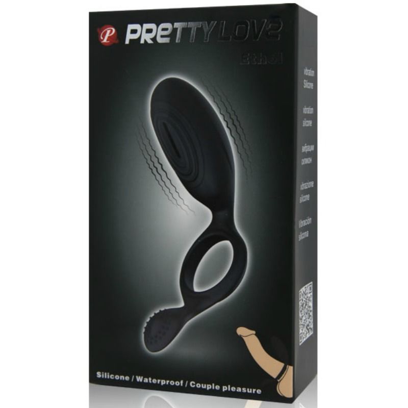PRETTY LOVE - ETHEL ANNEAU VIBRANT AVEC STIMULATEUR PRETTY LOVE MALE