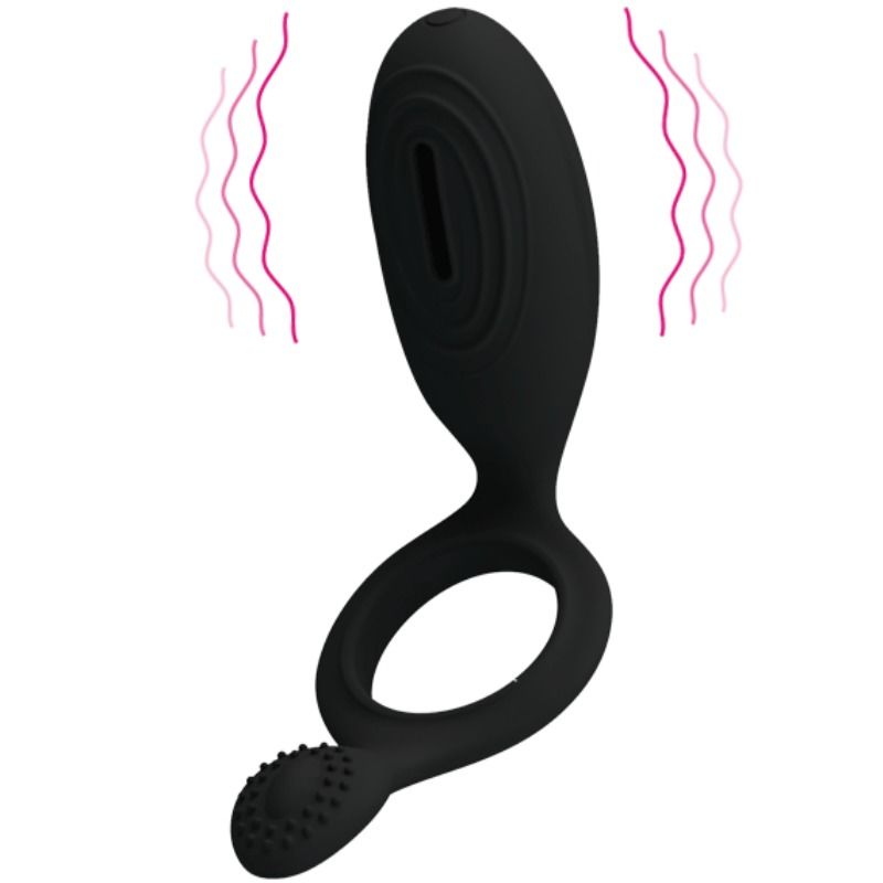 PRETTY LOVE - ETHEL ANNEAU VIBRANT AVEC STIMULATEUR PRETTY LOVE MALE