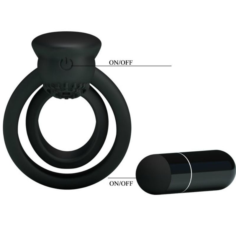 PRETTY LOVE - ESTHER ANNEAU VIBRANT AVEC STIMULATEUR PRETTY LOVE MALE