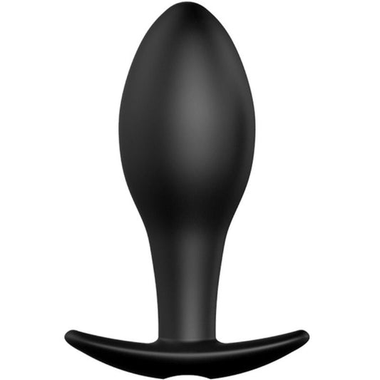 PRETTY LOVE - PLUG ANAL FORME DANCRE SILICONE 12 MODES DE VIBRATION NOIR PRETTY LOVE PARTY UP