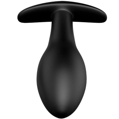 PRETTY LOVE - PLUG ANAL FORME DANCRE SILICONE 12 MODES DE VIBRATION NOIR PRETTY LOVE PARTY UP