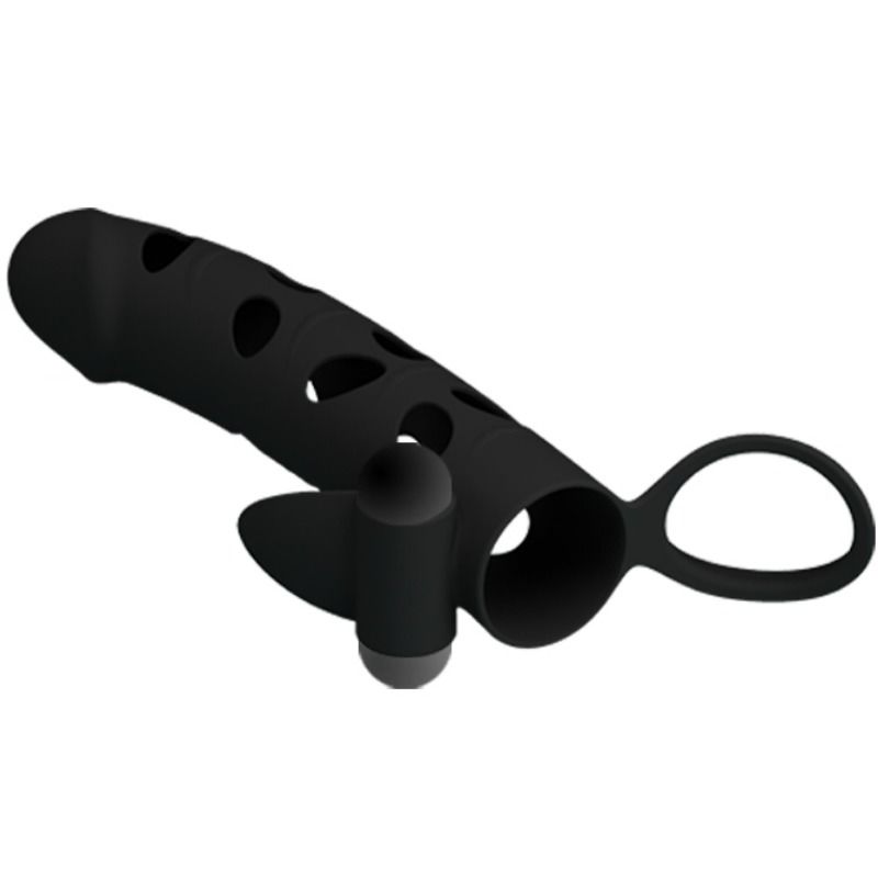 PRETTY LOVE - HOUSSE EN SILICONE AVEC VIBRATION 15.2 CM PRETTY LOVE MALE