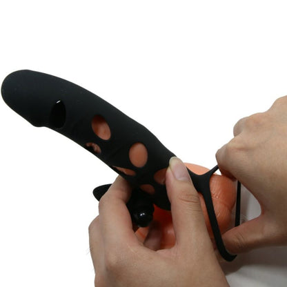 PRETTY LOVE - HOUSSE EN SILICONE AVEC VIBRATION 15.2 CM PRETTY LOVE MALE
