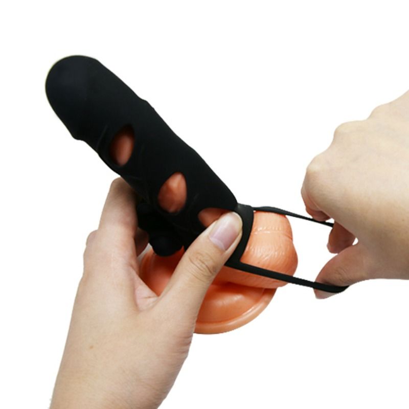 PRETTY LOVE - HOUSSE EN SILICONE AVEC VIBRATION 14 CM 1.0 PRETTY LOVE MALE