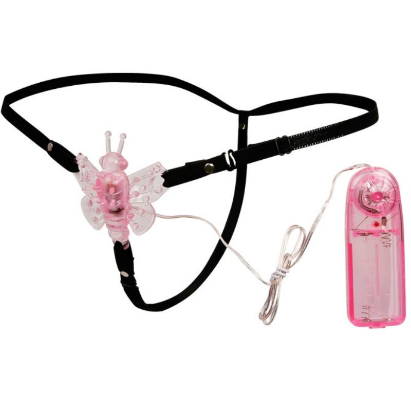 BAILE - HARNAIS AVEC PAPILLON VIBRANT MULTIVITESSES BAILE STIMULATING