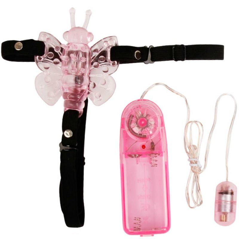BAILE - HARNAIS AVEC PAPILLON VIBRANT MULTIVITESSES BAILE STIMULATING
