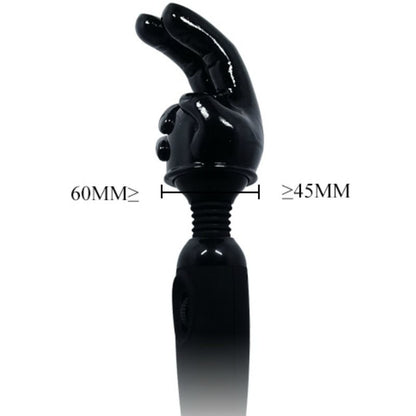 BAILE - TÊTE ÉLECTRIQUETÊTE INTERCHANGEABLE POUR MASSEUR DE CONCEPTION DE MAIN BAILE POWER HEAD