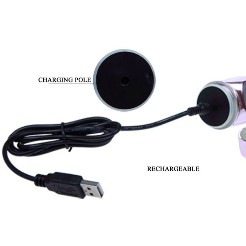 BAILE - VIBRATEUR RECHARGEABLE AVEC STIMULATEUR DE PAPILLON ROTATION ET THROBBING BAILE ROTATIONS