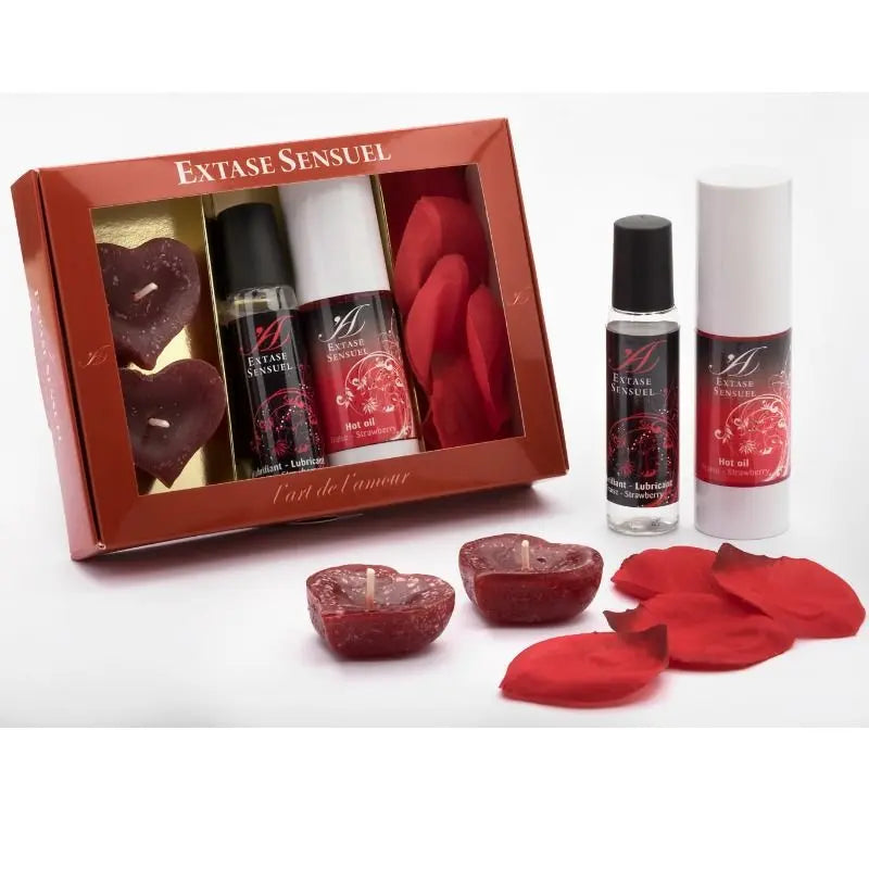 EXTASE SENSUAL - COFFRE TENTATION ROUGE EXTASE SENSUAL