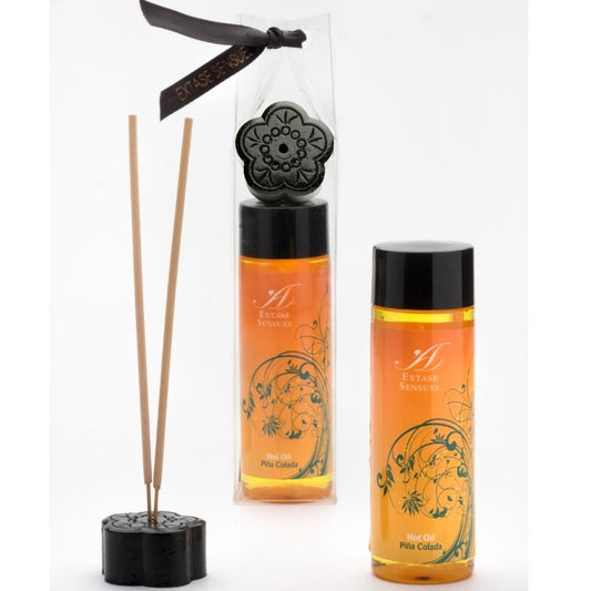 EXTASE SENSUAL - HUILE STIMULANTE DE CHALEUR PIÑA COLADA 100 ML EXTASE SENSUAL