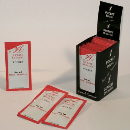 EXTASE SENSUAL - HUILE STIMULANTE DE FRAISE 10 ML EXTASE SENSUAL